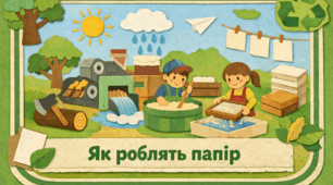 Проєкт "Як роблять папір"