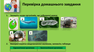Одноклітинні та багатоклітинні організми