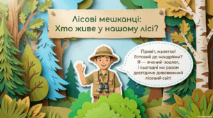 Хто живе в лісі?