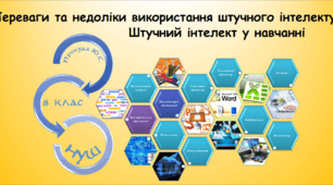 Переваги та недоліки використання штучного інтелекту. Штучний інтелект у навчанні (Ривкінд 8 клас)