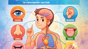 8 клас НУШ Біологія. Підсумкова робота за ГР1, ГР2, ГР3 за темою 7 Подразливість як властивість живого. Будова й функції нервової системи людини та її сенсорних систем.