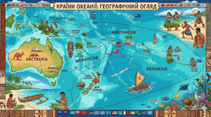 Презентація" Країни Океанії" 10 клас