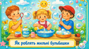Проєкт "Як роблять мильні бульбашки"