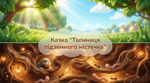 Казка "Таємниці підземного містечка".