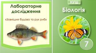 Лабораторне дослідження зовнішньої будови та руху риб. Біологія 7 клас НУШ