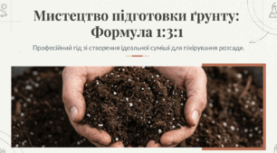 Тема уроку: "Мистецтво підготовки грунту.