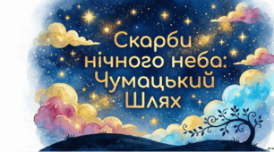 Конспект інтегрованого заняття з художньо-естетичного розвитку "Скарби нічного неба: Чумацький Шлях малого Тараса"