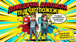 Урок безпеки: "Домедична допомога під час пожежі"