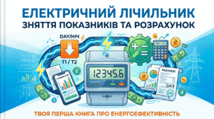 Лічильники електричної енергії. Зняття показників електролічильника і обчислення оплати за витрачену електроенергію