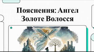 Відеоогляд до твору Зірки Мензатюк. «Ангел Золоте Волосся».