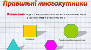 Контрольна робота "Правильні многокутники. Довжина кола. Площа круга"