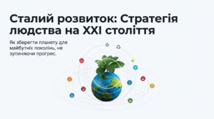Сталий розвиток — стратегія людства на XXI століття