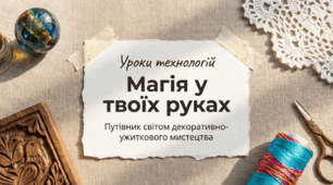 Традиційні технології декоративно-ужиткового мистецтва
