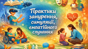 Доповідь "Практики занурення, симуляції, емпатійного слухання"