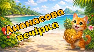 12 березня - День ананаса. Анімована інформаційно - ігрова презентація "Ананасова вечірка"