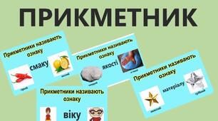 Діагностична робота. Прикметник як частина мови.