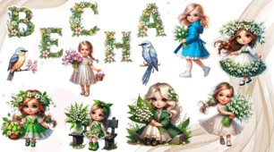 Прикраса на стіну, вікна "ВЕСНА🌸"