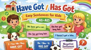 Англійська мова | Have Got / Has Got: Easy Sentences for Kids