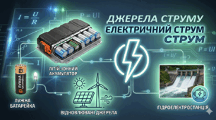 НУШ. Джерела електричного струму