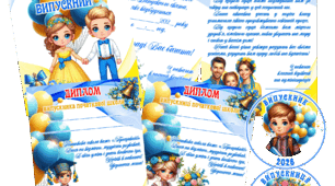 Оформлення для Випускного свята 4 клас!