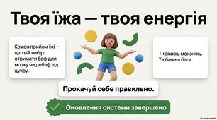 Презентація до Міжнародного дня шкільного харчування "Твоя їжа - твоя енергія" (12 березня)