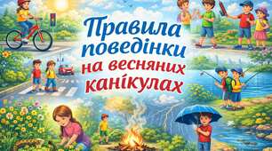 Презентації "Правила поведінки на весняних канікулах"