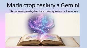Презентація "Магія сторітелінгу з Gemini"