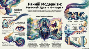 Модернізм як літературно-мистецький напрям кінця XIX – початку XX ст. Течії раннього модернізму: символізм, імпресіонізм, неоромантизм