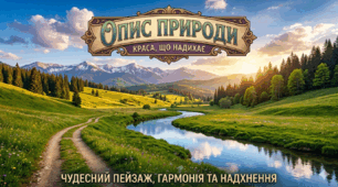 Твір-опис природи