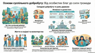 Суспільний добробут та життя в суспільстві