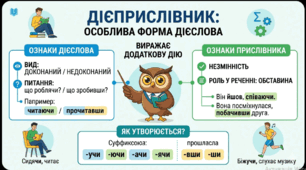 Дієприслівник. Дієприслівниковий зворот.