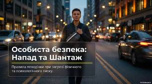 Урок: Напад, шантаж. Поведінка при загрозі нападу, шантажу.