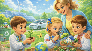 Стаття “EcoMind Method”: формування екологічної свідомості вихованців через дитиноцентричні дослідницькі та проєктні практики у позашкільній освіті”