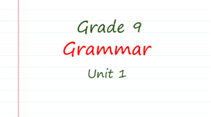 Prepare 9. Unit 1. Grammar