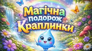 Презентація "Магічна подорож Краплинки: відкриваємо таємниці води"