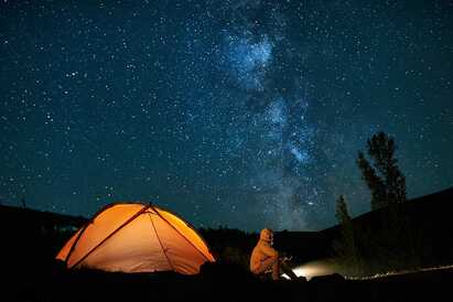 Camping Under the Stars: Creating Memories Around the Campfire | by Mia Lily | Medium