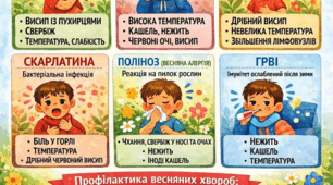 Весняні хвороби\обережно кліщі\сказ\ Санбюлетень.