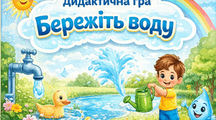 Дидактична гра «Бережіть воду»
