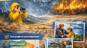 Робочі аркуші "Небезпечні природні явища України"
