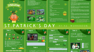 Saint Patrick's Day Workbook A1-A2