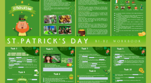Saint Patrick's Day Workbook B1-B2