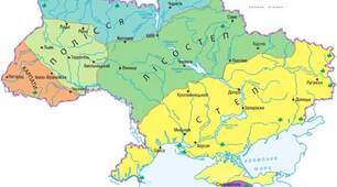 пар. 39,40. Природні зони України. Лісостепова зона. Степова зона