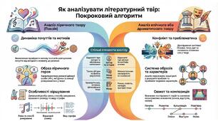 Аналіз літератруного твору. Інфографіка