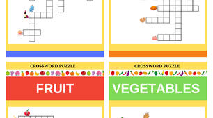 Картки «CROSSWORD PUZZLE. Food”