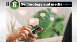 Test. Module 6: TECHNOLOGY AND MEDIA. Grade 8. (NUS)