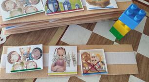 Склади і розкажи прислів'я за допомогою підказки (з lego)