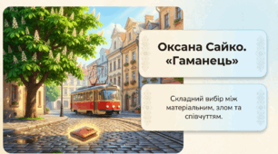 Оксана Сайко. «Гаманець». Проблема добра і зла, морального вибору людини. Образи Іванки й Ритки, спільне й відмінне у їхніх характерах і вихованні.