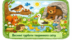 Проєкт “Весняні турботи тваринного світу”