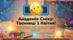 Інтерактивна презентація-гра «Академія Сміху» | Розвиток емоційного інтелекту +диплом + інфографіка у подарунок