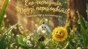 ЗБЕРЕЖЕМО ПЕРВОЦВІТИ РАЗОМ: Квест «Еко-експедиція: Друзі першоцвітів»! 🌿